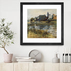 La Seine à Chatou by Auguste Renoir on GIANT ART - green masters rivière