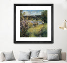 La Seine à Chatou by Auguste Renoir on GIANT ART - green masters