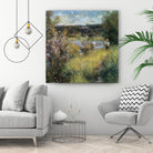 La Seine à Chatou by Pierre-Auguste Renoir on GIANT ART - green masters