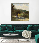 Une route à Louveciennes by Auguste Renoir on GIANT ART - green masters promenade