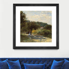 Une route à Louveciennes by Auguste Renoir on GIANT ART - green masters promenade