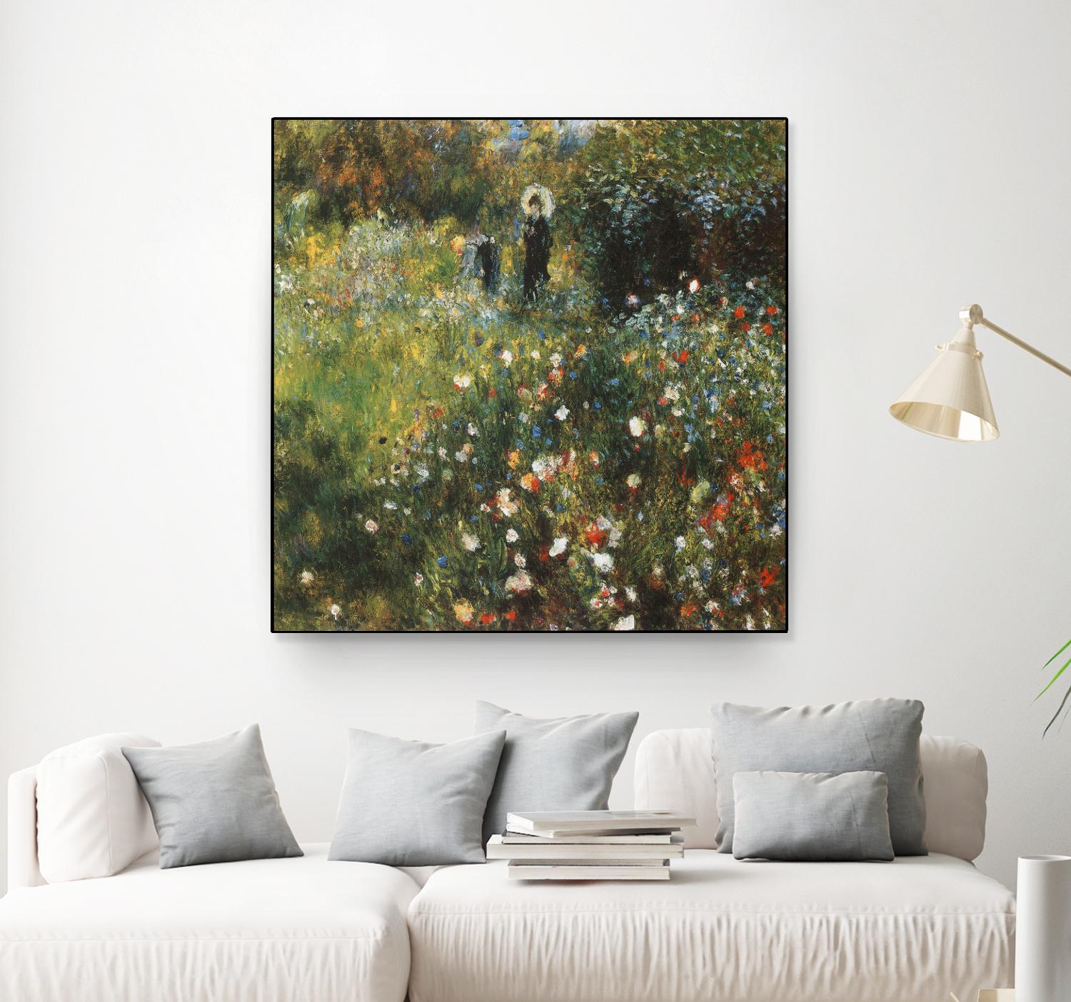 Femme à l'ombrelle by Auguste Renoir on GIANT ART - red masters