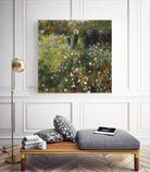 Femme à l'ombrelle by Pierre-Auguste Renoir on GIANT ART - red masters