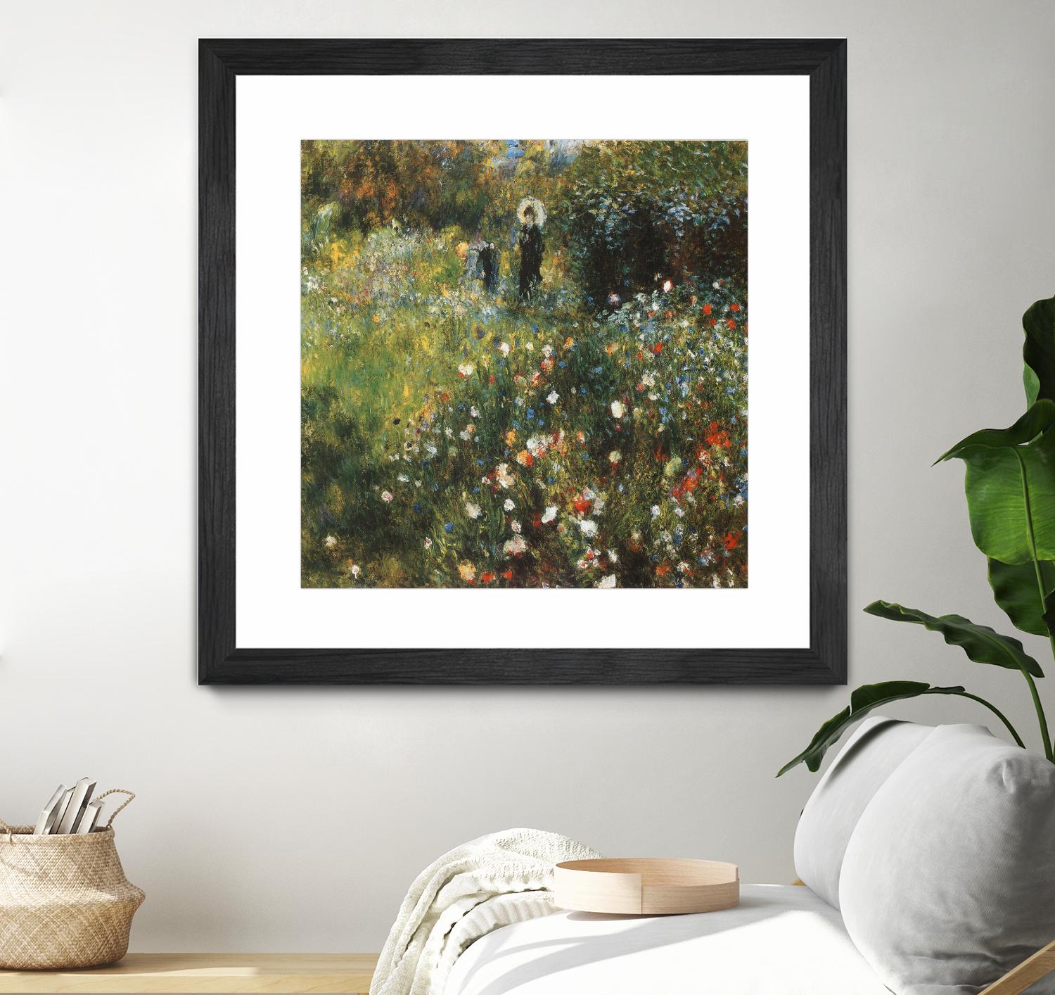 Femme à l'ombrelle by Auguste Renoir on GIANT ART - red masters