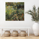 Femme à l'ombrelle by Pierre-Auguste Renoir on GIANT ART - red masters