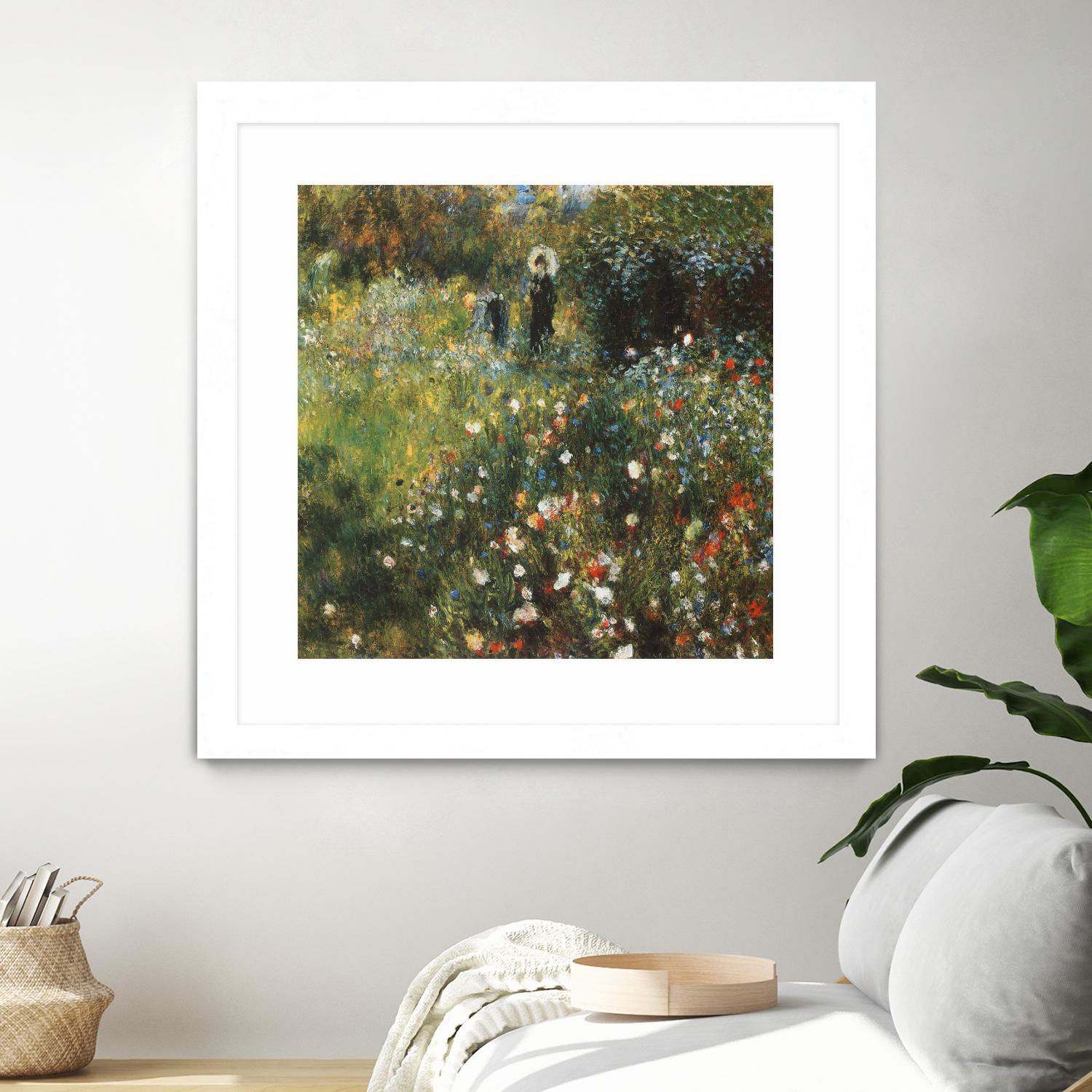 Femme à l'ombrelle by Auguste Renoir on GIANT ART - red masters