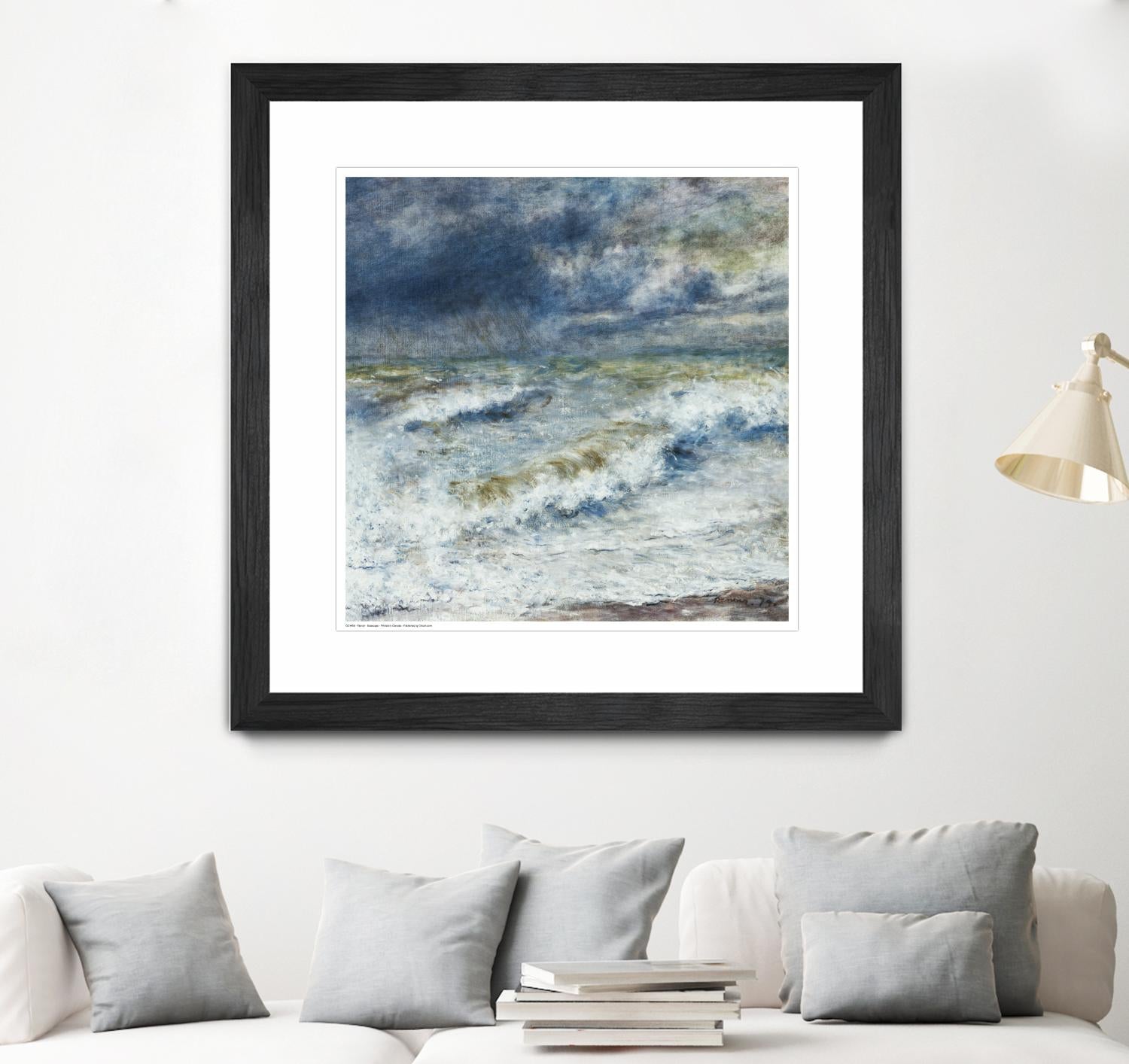 Seascape by Auguste Renoir on GIANT ART - green master