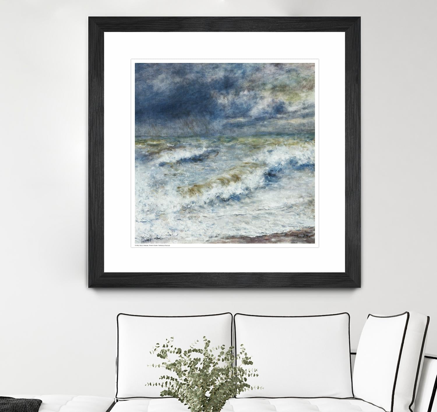 Seascape by Auguste Renoir on GIANT ART - green master