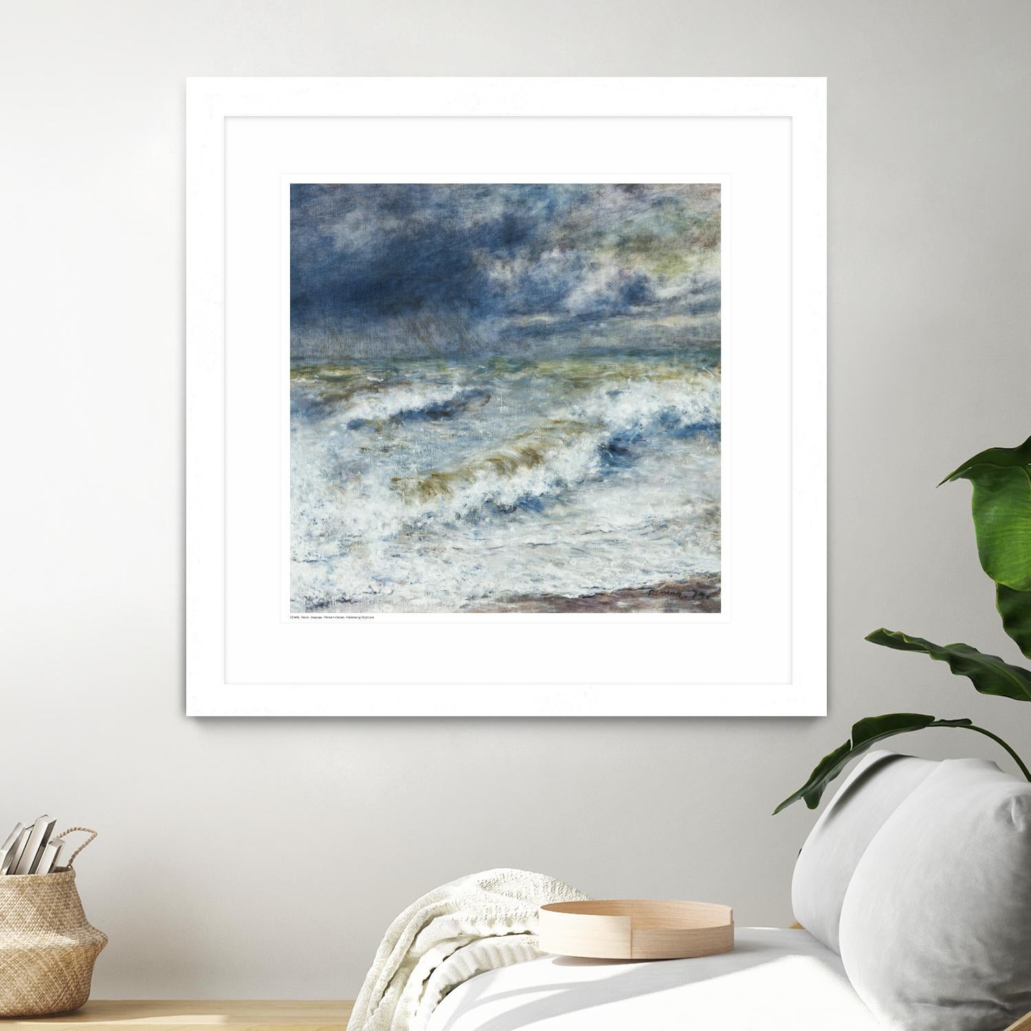 Seascape by Auguste Renoir on GIANT ART - green master