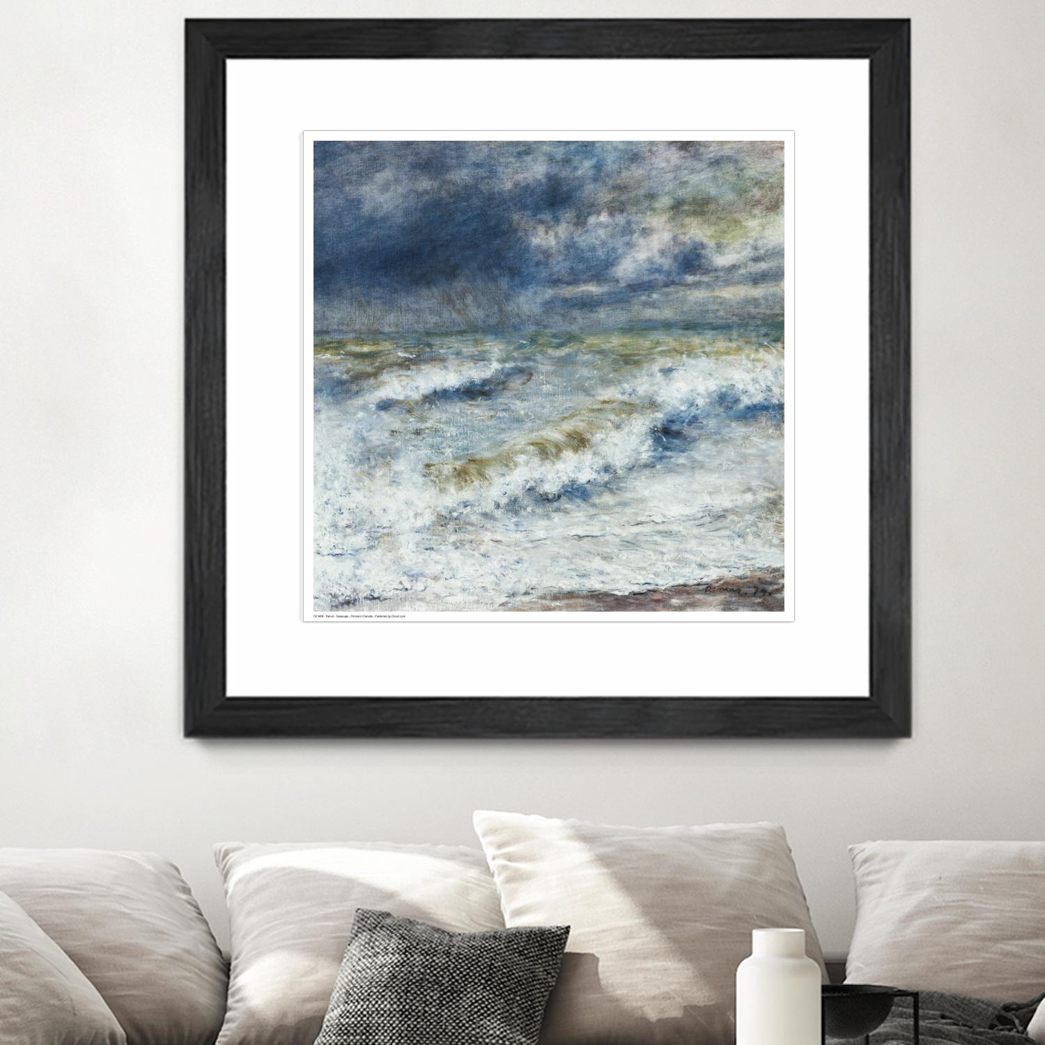 Seascape by Auguste Renoir on GIANT ART - green master