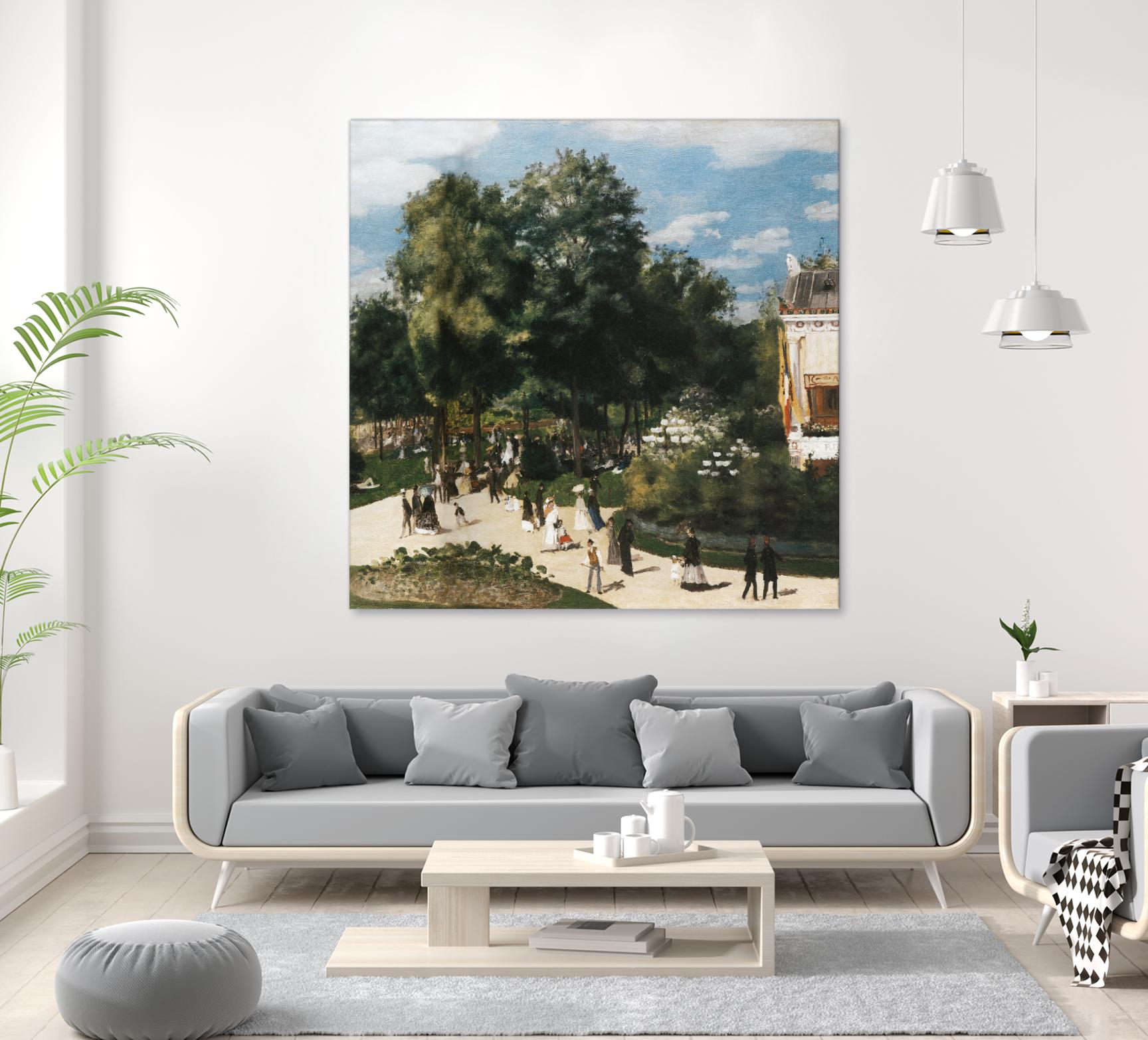 Ballade au parc by Auguste Renoir on GIANT ART - green masters renoir