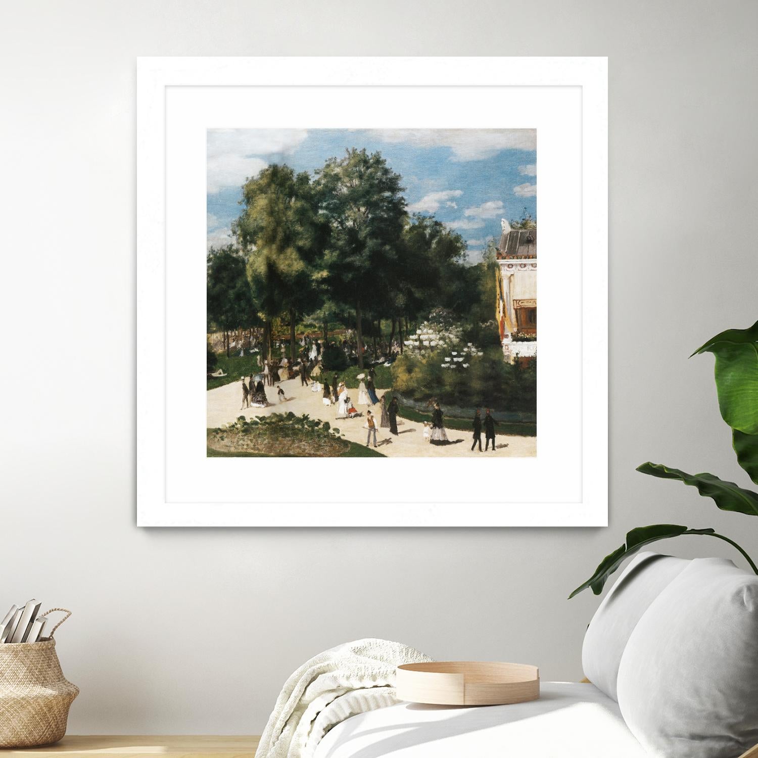 Ballade au parc by Auguste Renoir on GIANT ART - green masters renoir