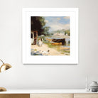 Vue de Bougival by Auguste Renoir on GIANT ART - beige masters renoir