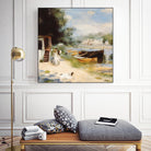 Vue de Bougival by Auguste Renoir on GIANT ART - beige masters renoir