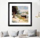 Vue de Bougival by Auguste Renoir on GIANT ART - beige masters renoir