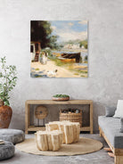 Vue de Bougival by Pierre-Auguste Renoir on GIANT ART - beige masters renoir