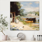 Vue de Bougival by Auguste Renoir on GIANT ART - beige masters renoir