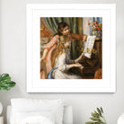 Jeunes filles au piano by Auguste Renoir on GIANT ART - beige figurative young women