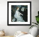 Femme au piano by Auguste Renoir on GIANT ART - white figurative piano