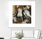La Loge by Auguste Renoir on GIANT ART - beige figurative homme et femme