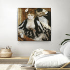 La Loge by Auguste Renoir on GIANT ART - beige figurative homme et femme