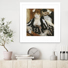 La Loge by Auguste Renoir on GIANT ART - beige figurative homme et femme