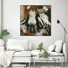 La Loge by Auguste Renoir on GIANT ART - beige figurative homme et femme