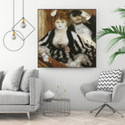 La Loge by Auguste Renoir on GIANT ART - beige figurative homme et femme