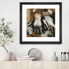 La Loge by Auguste Renoir on GIANT ART - beige figurative homme et femme