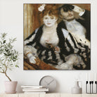 La Loge by Auguste Renoir on GIANT ART - beige figurative homme et femme