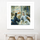 Le déjeuner au bord de la rivière by Auguste Renoir on GIANT ART - blue figurative homme et femme