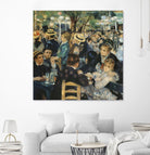 Au bal du moulin de la galette by Auguste Renoir on GIANT ART - beige figurative the party