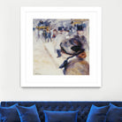 La Place Clichy by Auguste Renoir on GIANT ART - beige figurative renoir