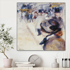 La Place Clichy by Auguste Renoir on GIANT ART - beige figurative renoir