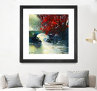 Voyage à 3 by Roland Palmaerts on GIANT ART - blue landscape