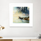 Ensemble by Roland Palmaerts on GIANT ART - blue landscape