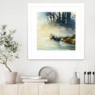 Ensemble by Roland Palmaerts on GIANT ART - blue landscape