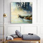 Ensemble by Roland Palmaerts on GIANT ART - blue landscape