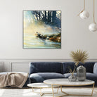 Ensemble by Roland Palmaerts on GIANT ART - blue landscape