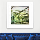 Bridge structure I by Jean-François Dupuis on GIANT ART - grey city scene