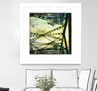 Bridge structure III by Jean-François Dupuis on GIANT ART - grey city scene