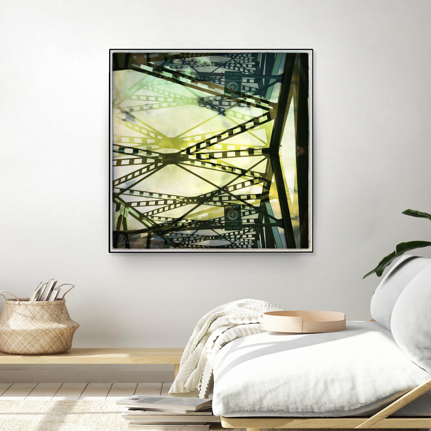 Bridge structure III by Jean-François Dupuis on GIANT ART - grey city scene