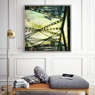 Bridge structure III by Jean-François Dupuis on GIANT ART - grey city scene