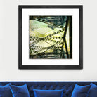 Bridge structure III by Jean-François Dupuis on GIANT ART - grey city scene