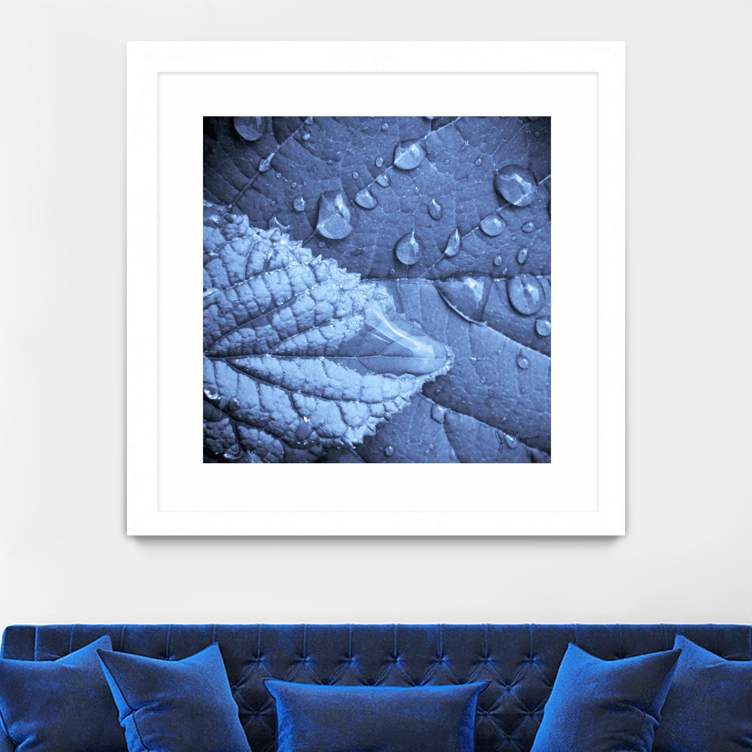 Attachement by Jean-François Dupuis on GIANT ART - blue photo art