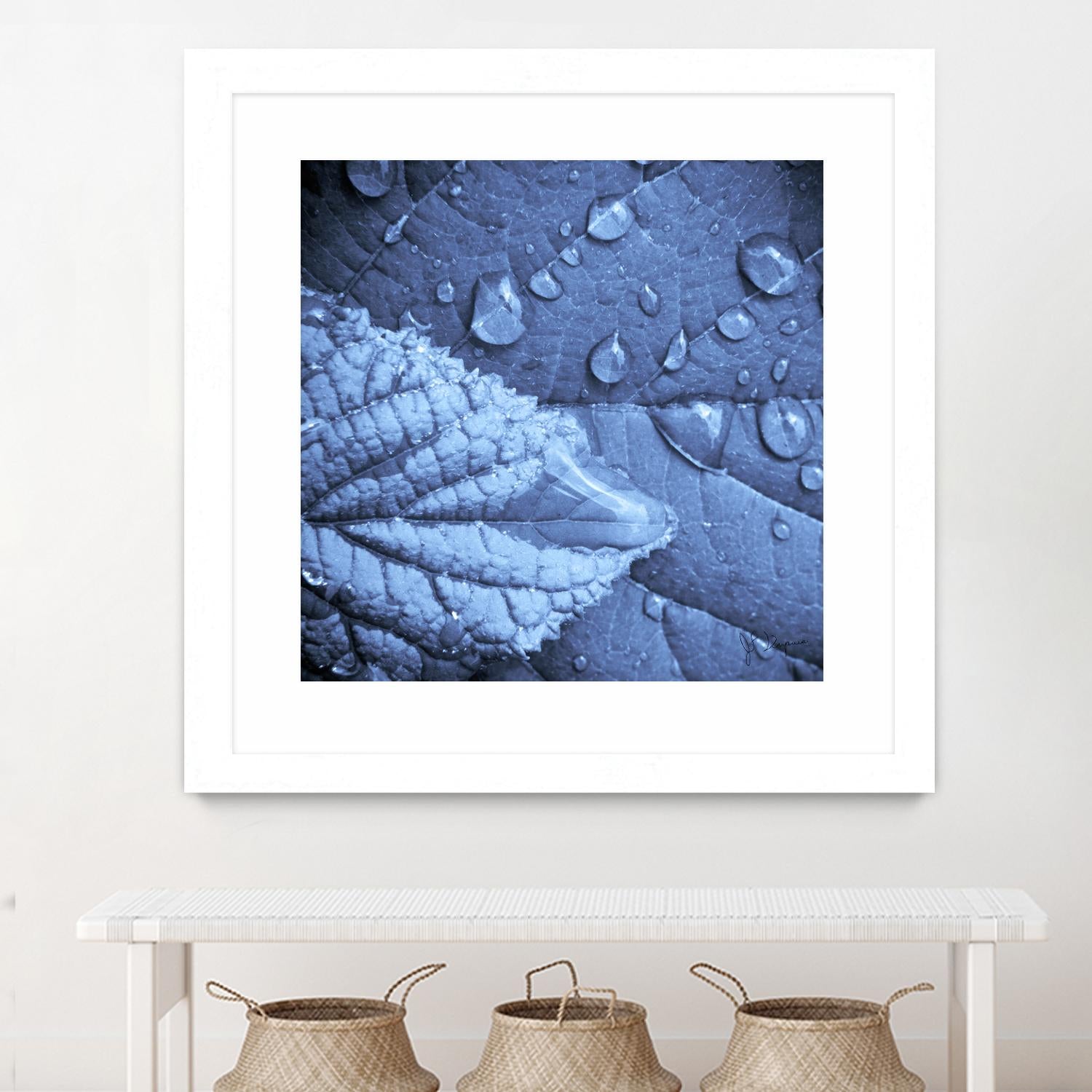 Attachement by Jean-François Dupuis on GIANT ART - blue photo art