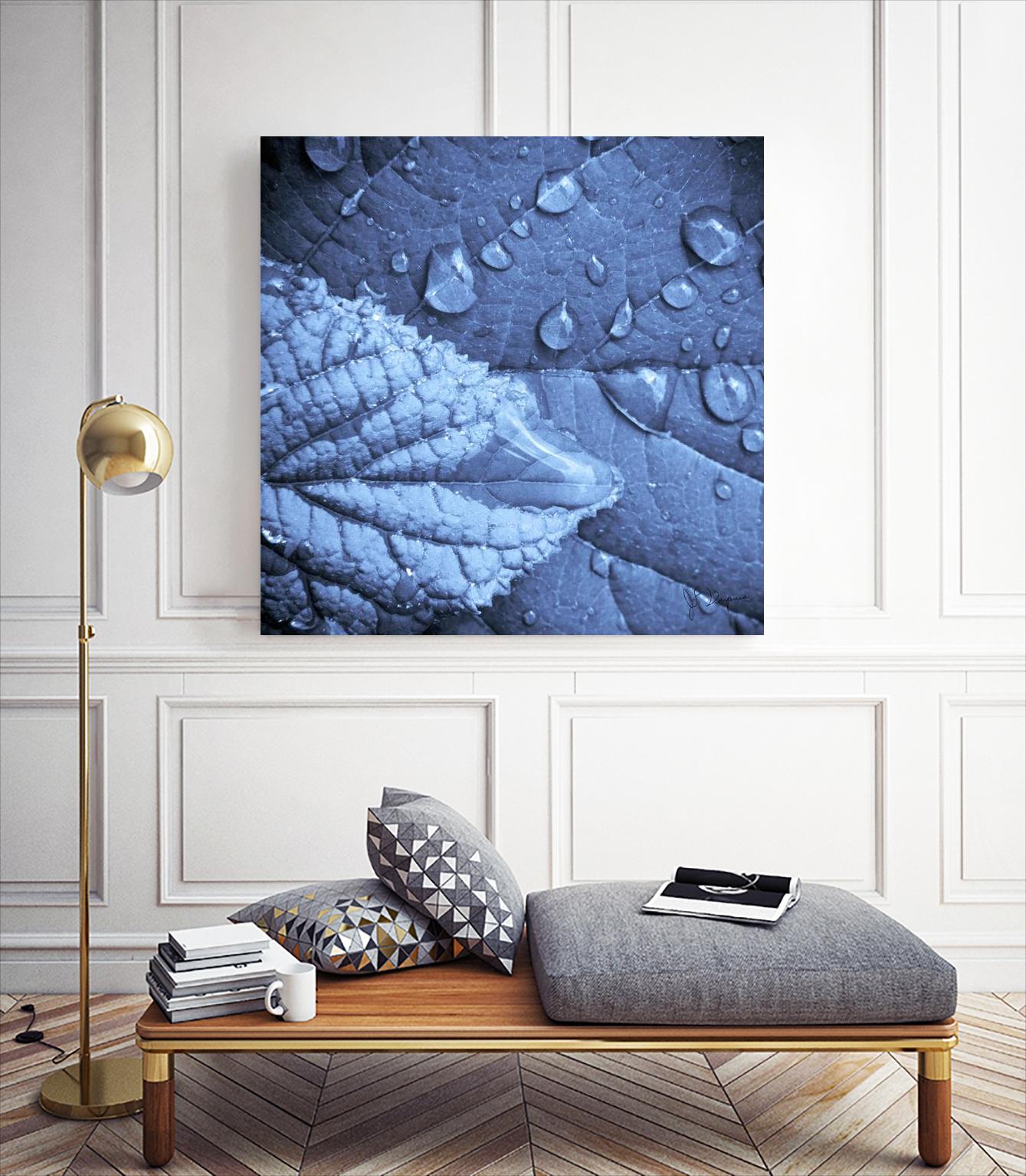 Attachement by Jean-François Dupuis on GIANT ART - blue botanical canadian arts