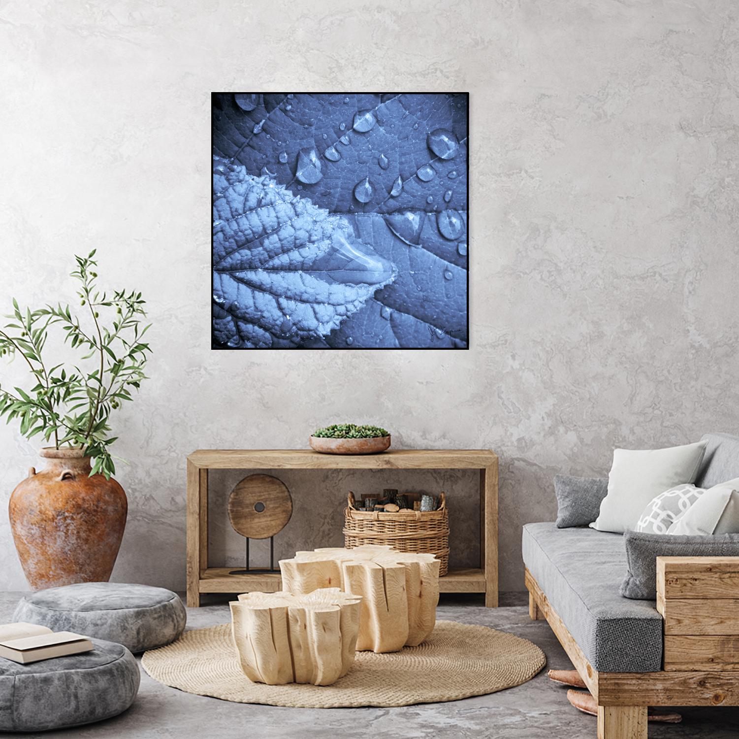 Attachement by Jean-François Dupuis on GIANT ART - blue photo art