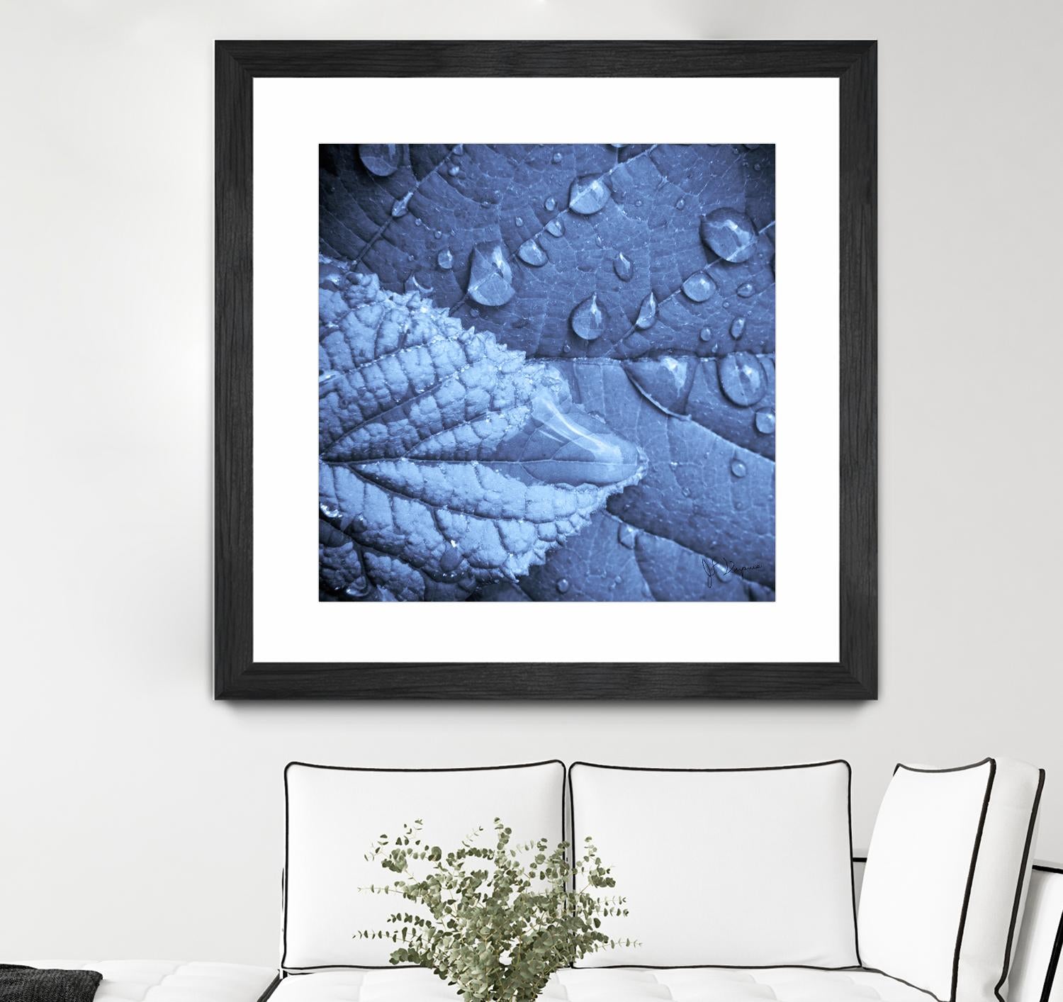 Attachement by Jean-François Dupuis on GIANT ART - blue photo art