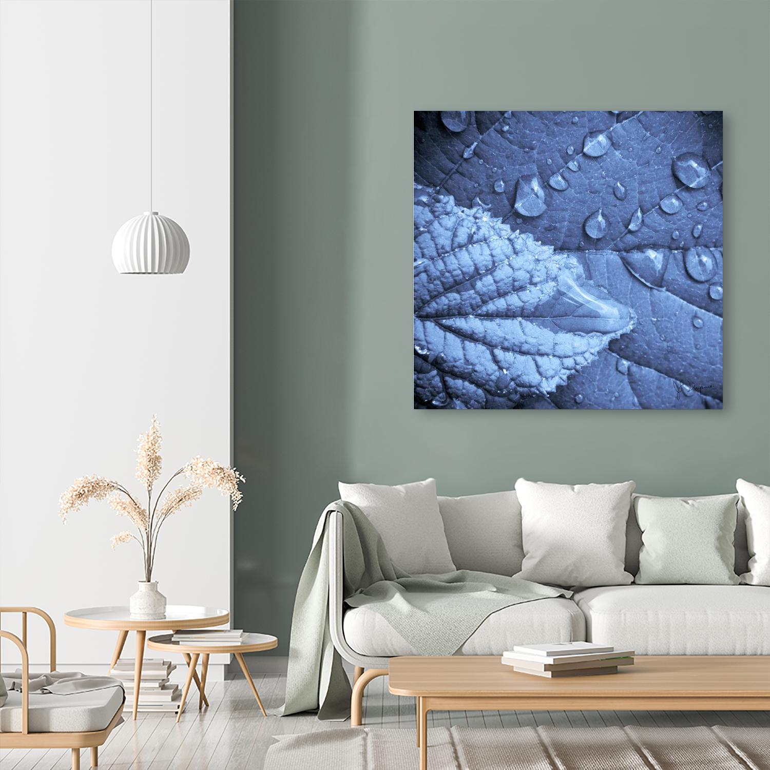 Attachement by Jean-François Dupuis on GIANT ART - blue botanical canadian arts